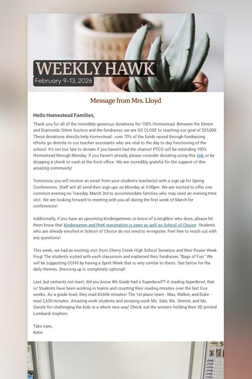 WEEKLY HAWK