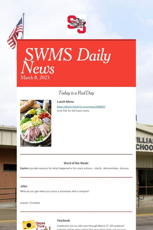SWMS Daily News