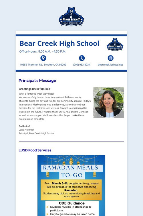 03/09/2025 BCHS Weekly Newsletter