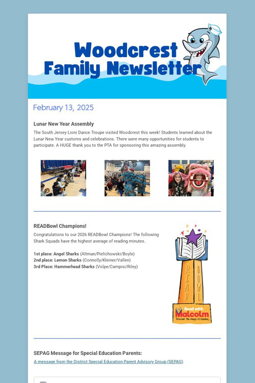 Family Newsletter