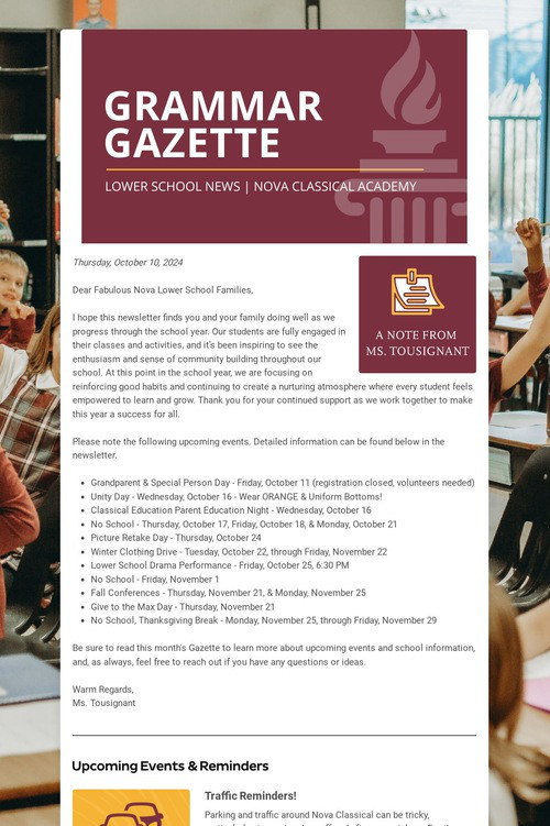 GRAMMAR GAZETTE