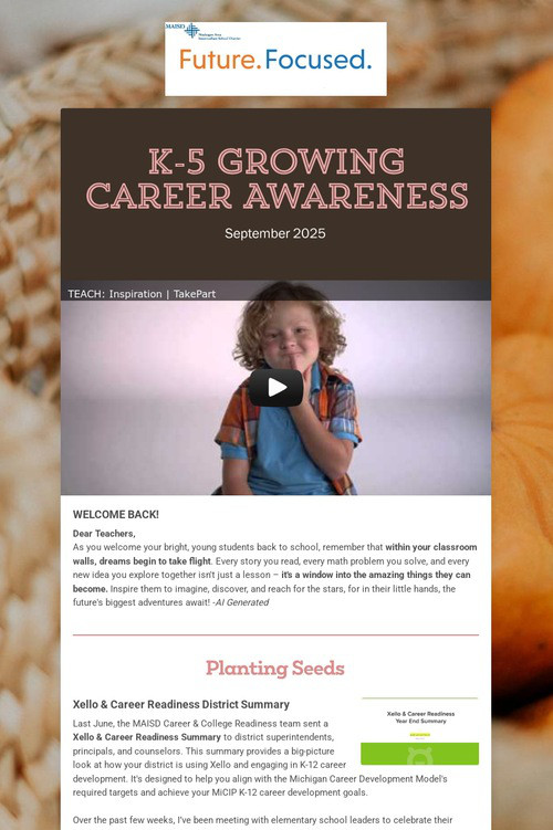 K-5 Growing Career Awareness