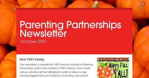 Parenting Partnerships Newsletter