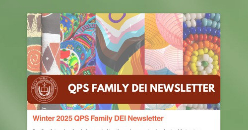 Winter 2025 Family DEI Newsletter