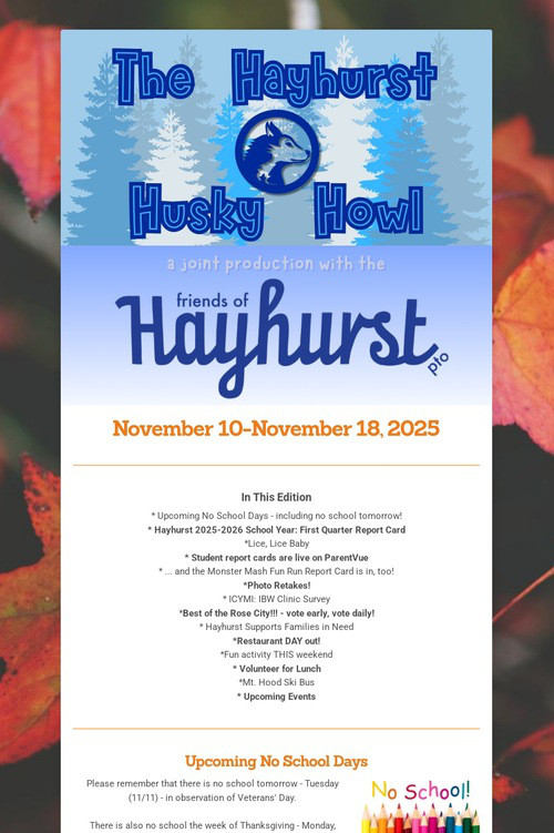 The Hayhurst Husky Howl