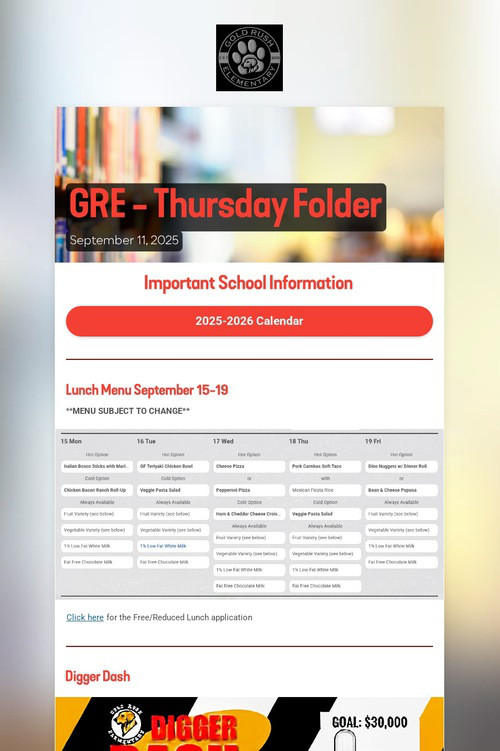 GRE - Thursday Folder