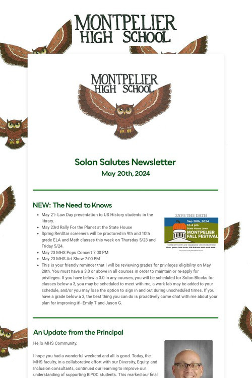 Solon Salutes