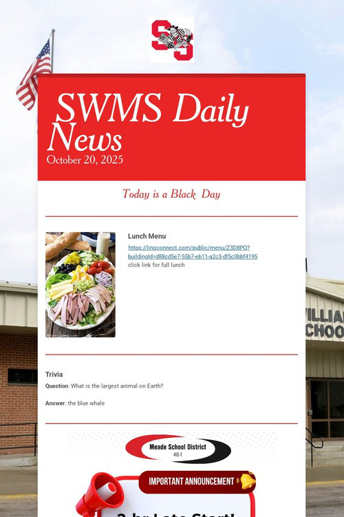 SWMS Daily News