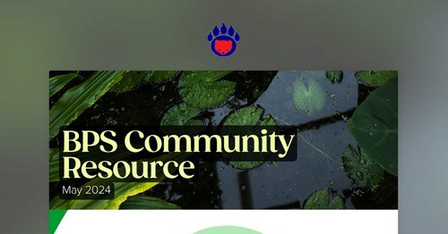 BPS Community Resource