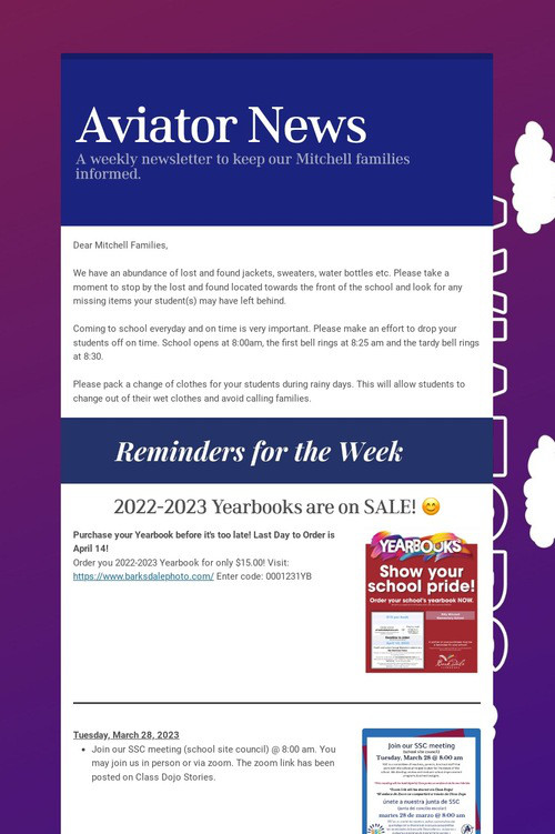 My Newsletters | Smore