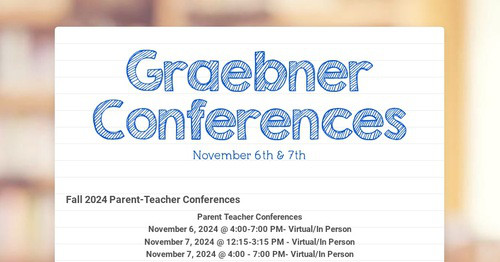 Graebner Conferences