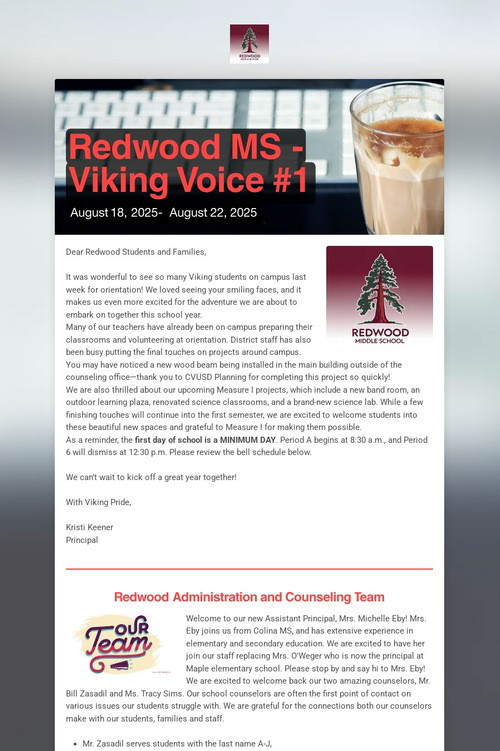 Redwood MS -  Viking Voice #1