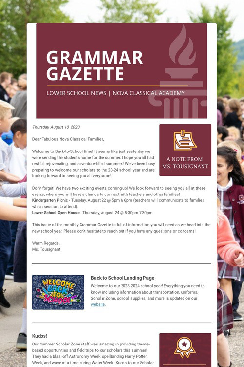 GRAMMAR GAZETTE