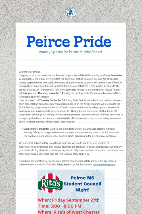 Peirce Pride