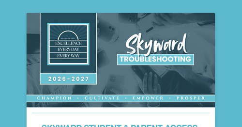Skyward Troubleshooting Tips