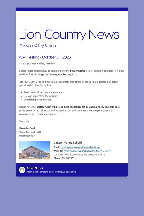 Lion Country News