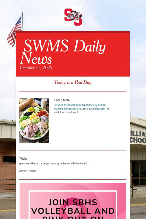 SWMS Daily News