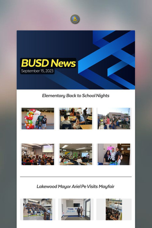 BUSD News