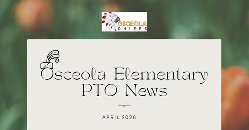 π OES PTO April Newsletter π¬