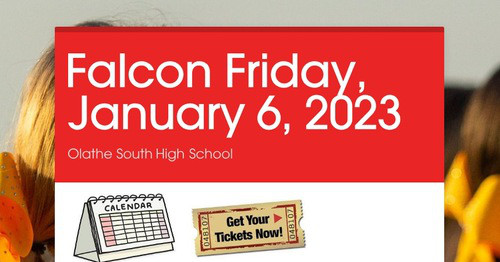 Falcon Friday, January 6, 2023