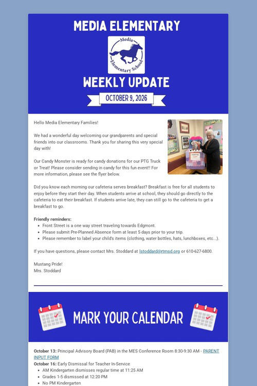 MES Weekly Update
