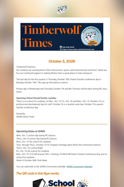 Timberwolf Times