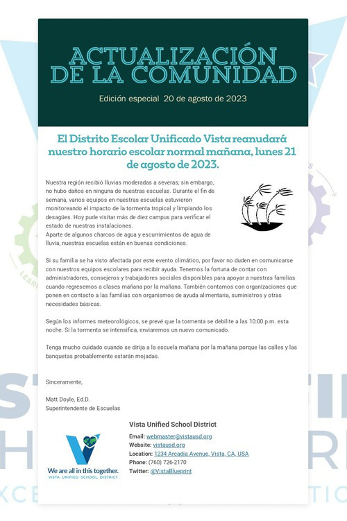 Actualización de la Comunidad