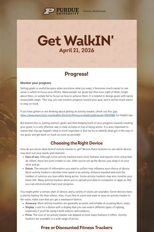 Get WalkIN'