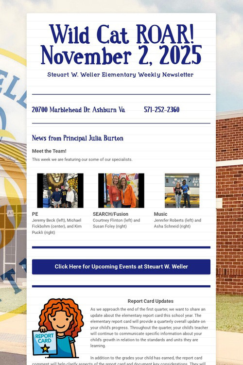 Wild Cat ROAR! November 2, 2025