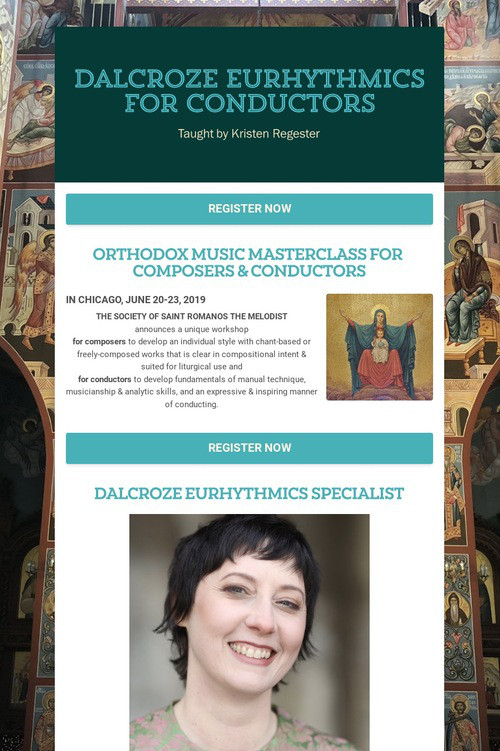 Dalcroze Eurhythmics for Conductors