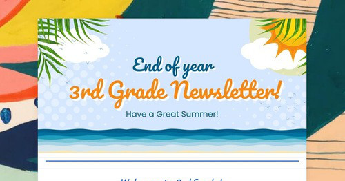 Third Grade Weekly Update