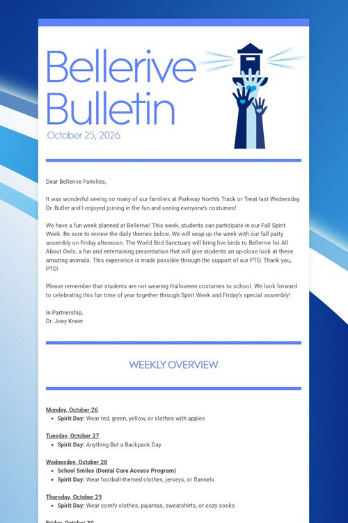 Bellerive Bulletin