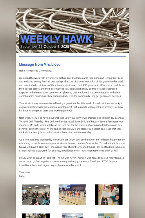 WEEKLY HAWK
