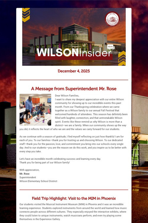 Wilson Insider