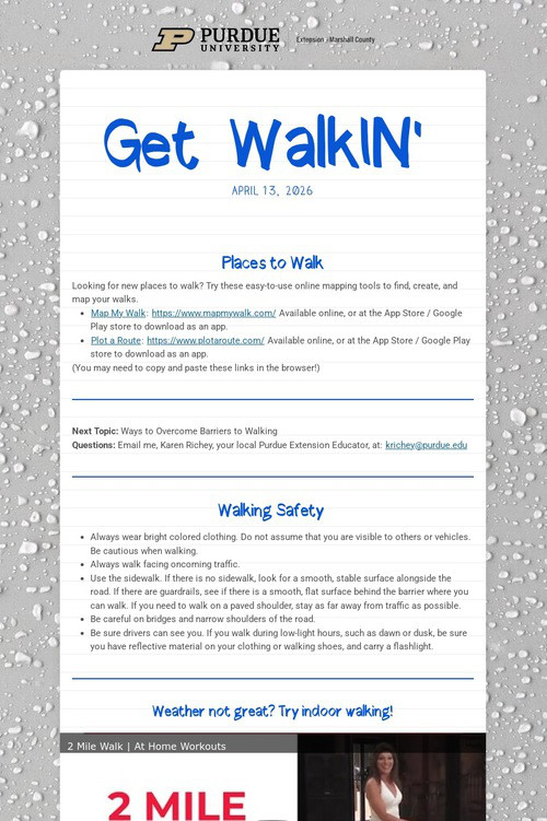 Get WalkIN'
