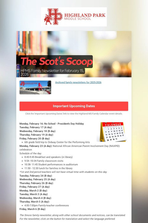 The Scot's Scoop