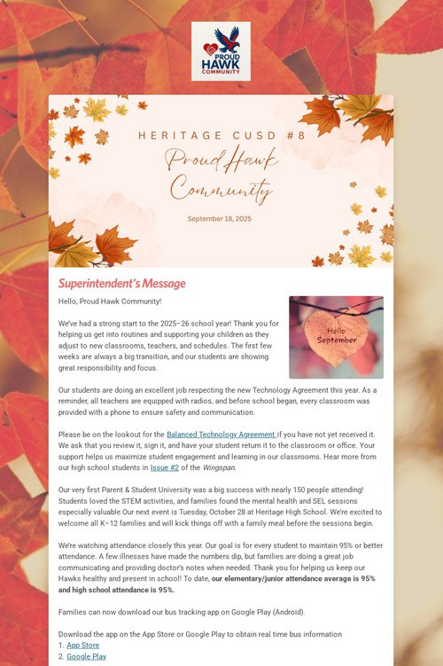 Proud Hawk Community-September 2025