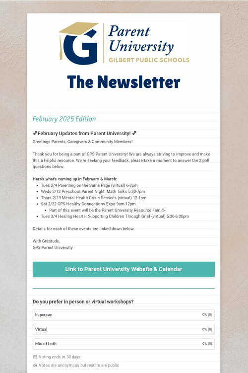 Newsletter