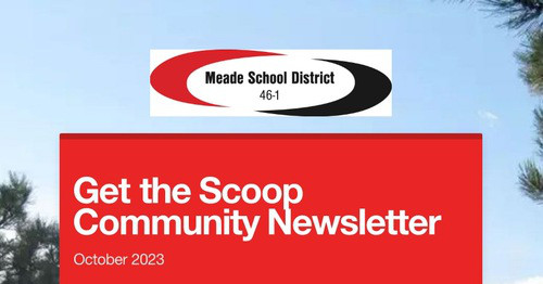 Get the Scoop Community Newsletter