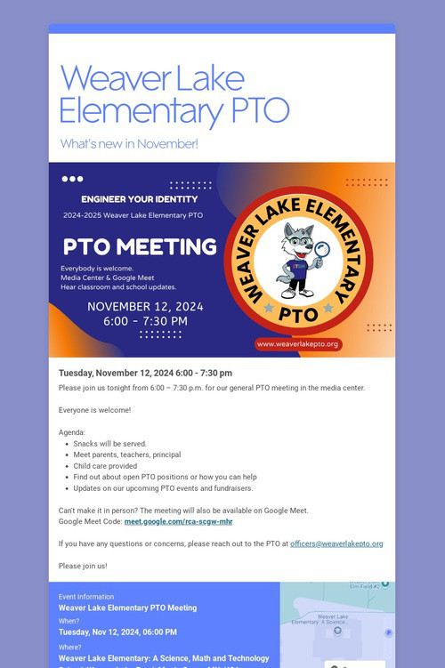 Weaver Lake Elementary PTO