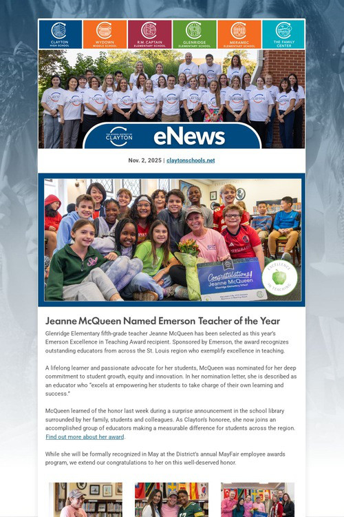 eNews Nov. 2, 2025