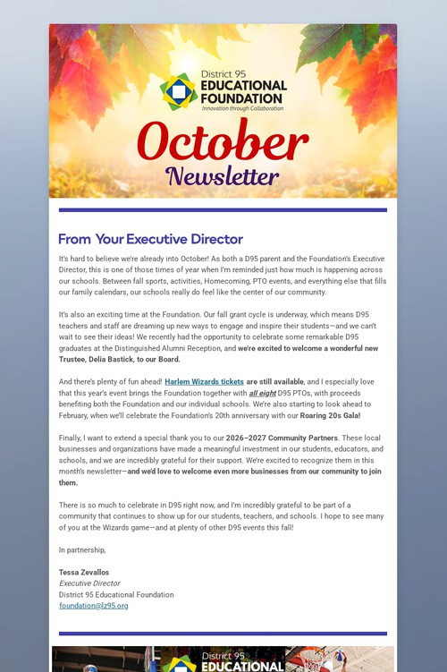 October Newsletter
