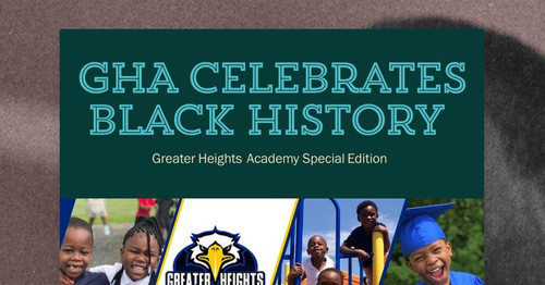GHA Celebrates Black History
