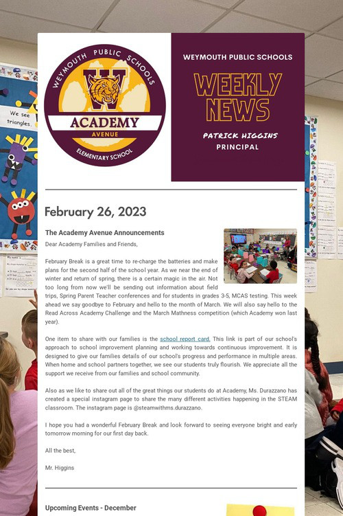 Academy Avenue Elementary School