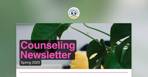 Counseling Newsletter
