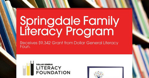 Springdale Family Literacy Program