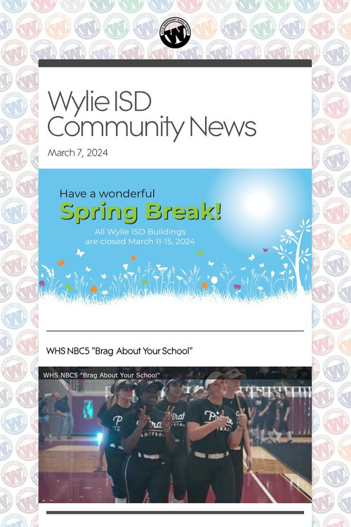 Wylie ISD Community News