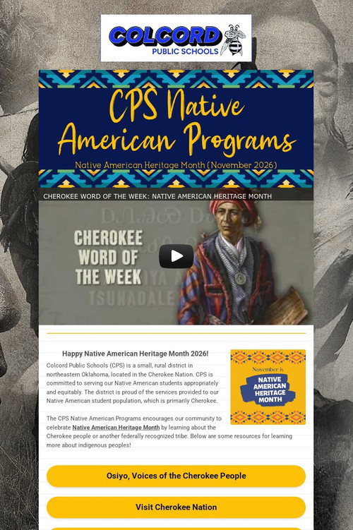 NAHM 2026- NA Programs