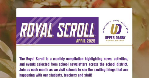 The Royal Scroll - April
