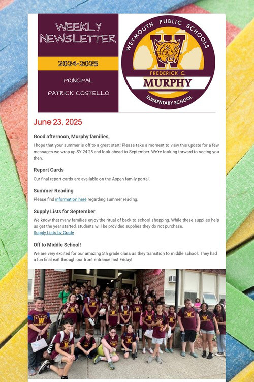 Murphy Messages